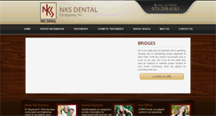 Desktop Screenshot of nkshahdental.com